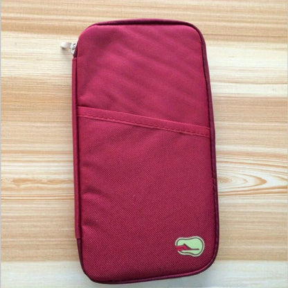 Travel Passport Wallet Organizer