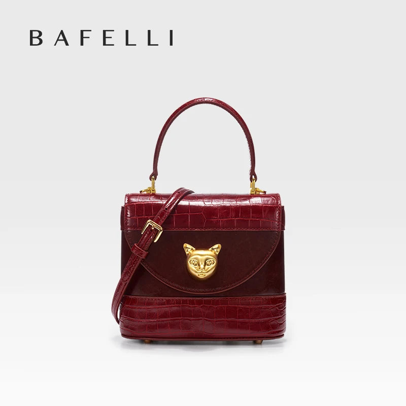 Women’s Premium Leather Top Handle Shoulder Bag