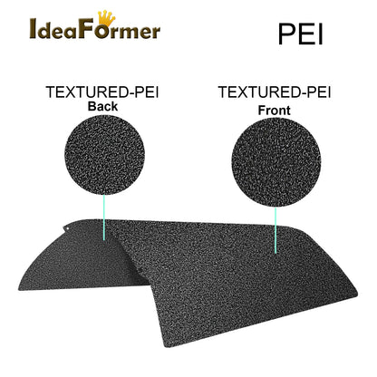 Double-Sided PEO/PET Spring Steel Build Plate – 235 × 235 mm