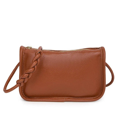 Genuine Cow Leather Crossbody Bag