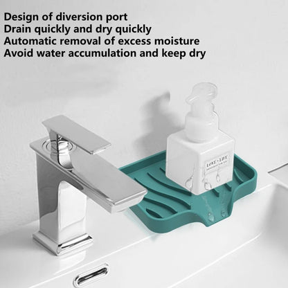 Silicone Sink Organiser Tray with Drainage