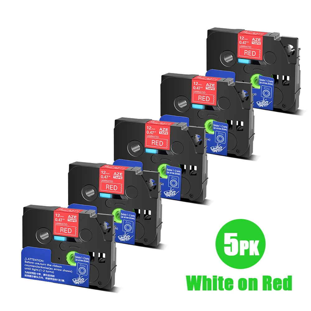 Laminated Label Tape for Brother Label Makers