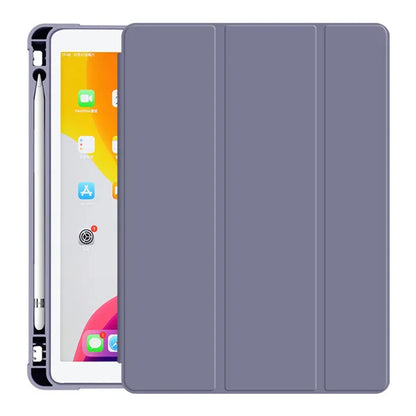 Smart Protective Case with Pencil Holder for Apple iPad