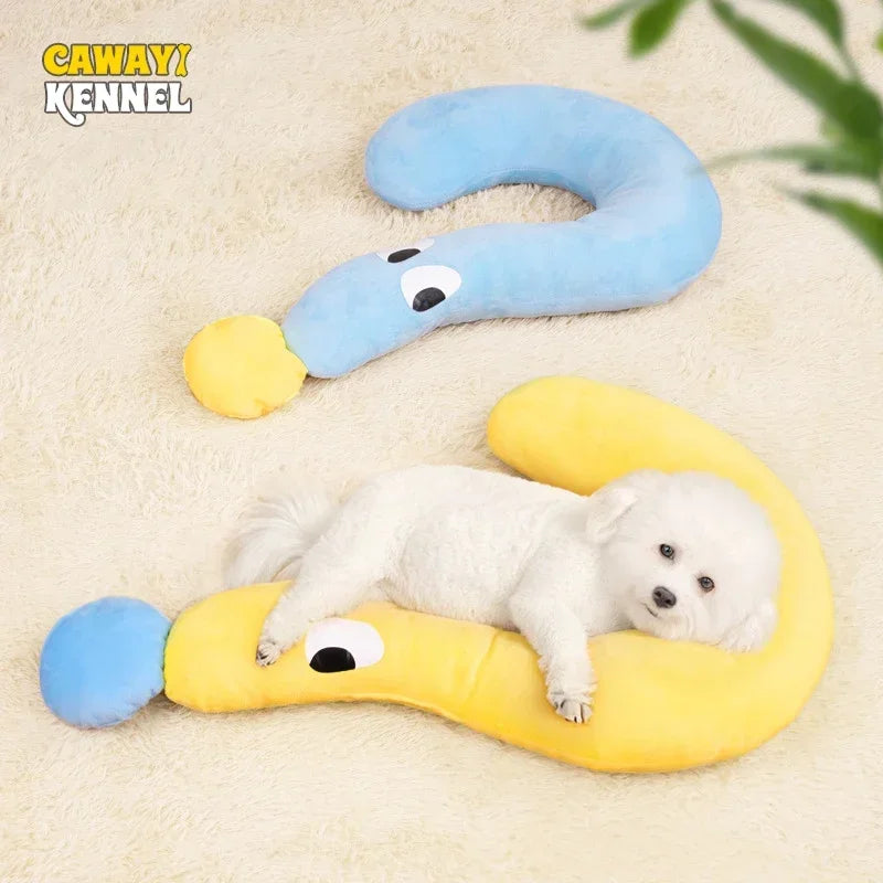 U-Shaped Pet Pillow – Comfortable Neck Support Cushion