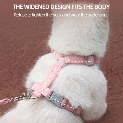 Breathable Cat Harness & Leash Set