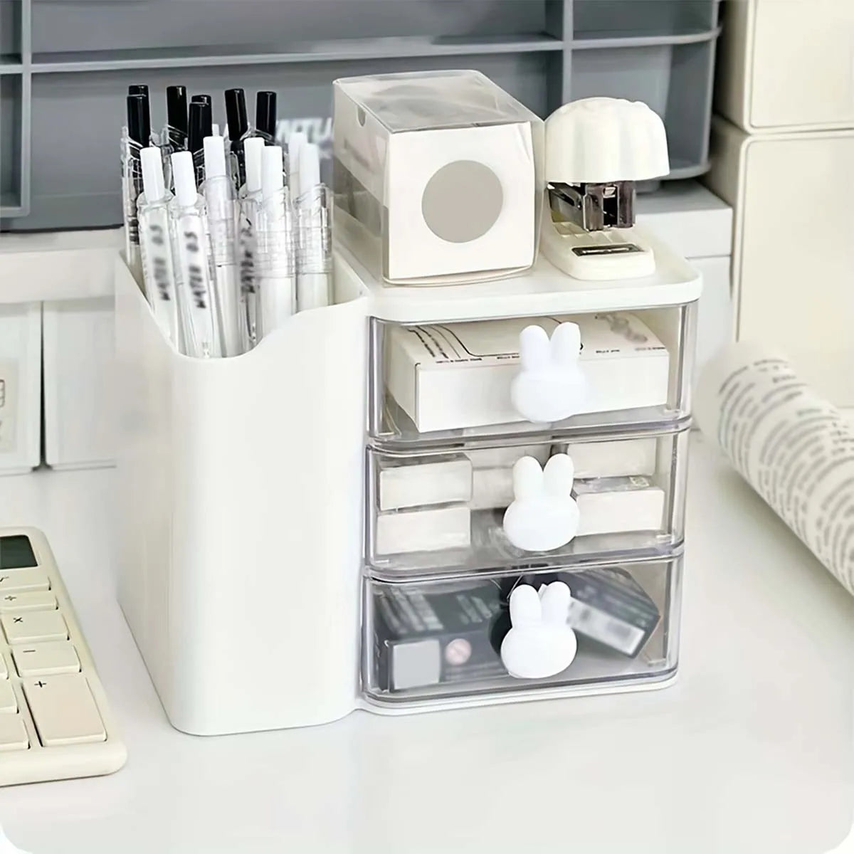 Desktop Drawer Organizer for Office Supplies and Small Accessories