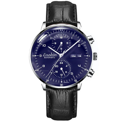 Men's Automatic Mechanical Stainless Steel Business Watch