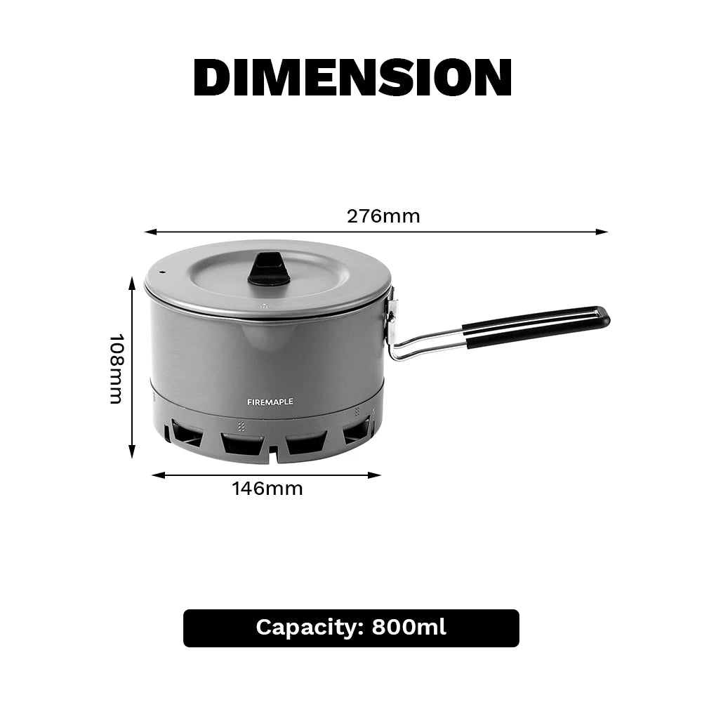 Fire-Maple Petrel Ultralight Camping Pot 800ml