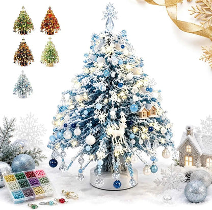DIY Crystal-Style Beaded Christmas Tree Kit
