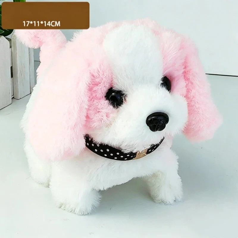 Electric Walking Barking Plush Dog Toy