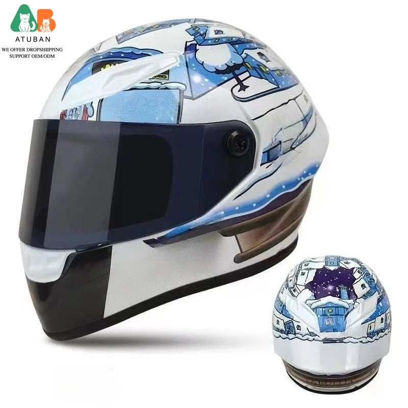 Full Face Decorative Helmet for Small Dogs & Cats