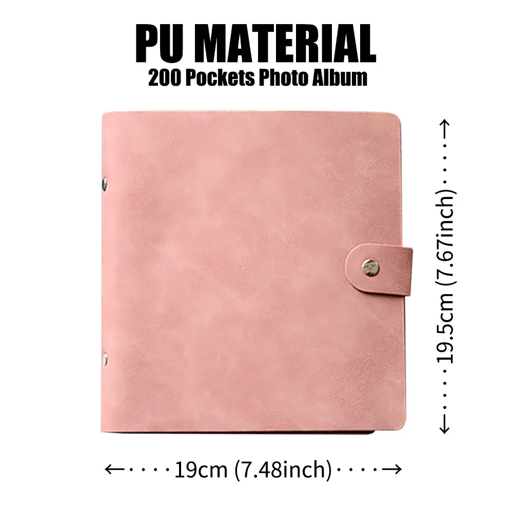 200 Pocket Mini Photo Album