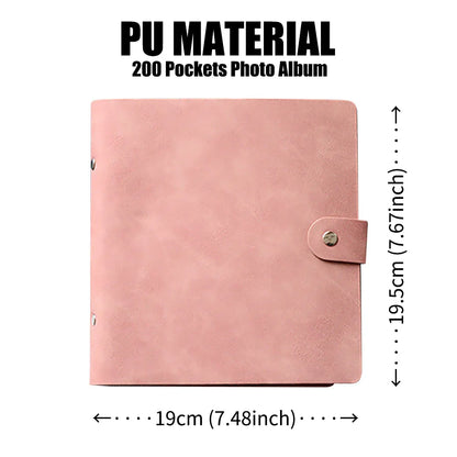 200 Pocket Mini Photo Album