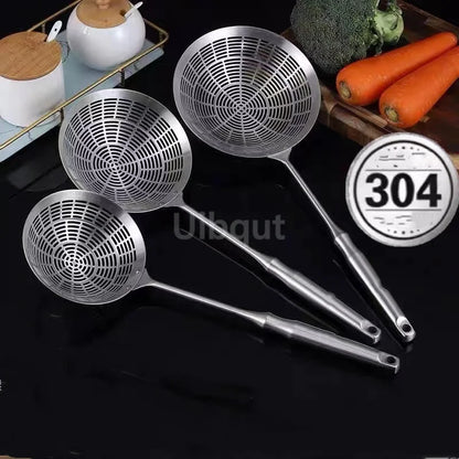 304 Stainless Steel Kitchen Strainer Scoop
