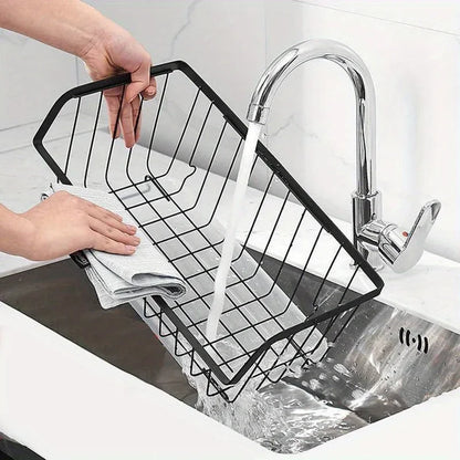 Stainless Steel Wall-Mounted Kitchen Storage Basket