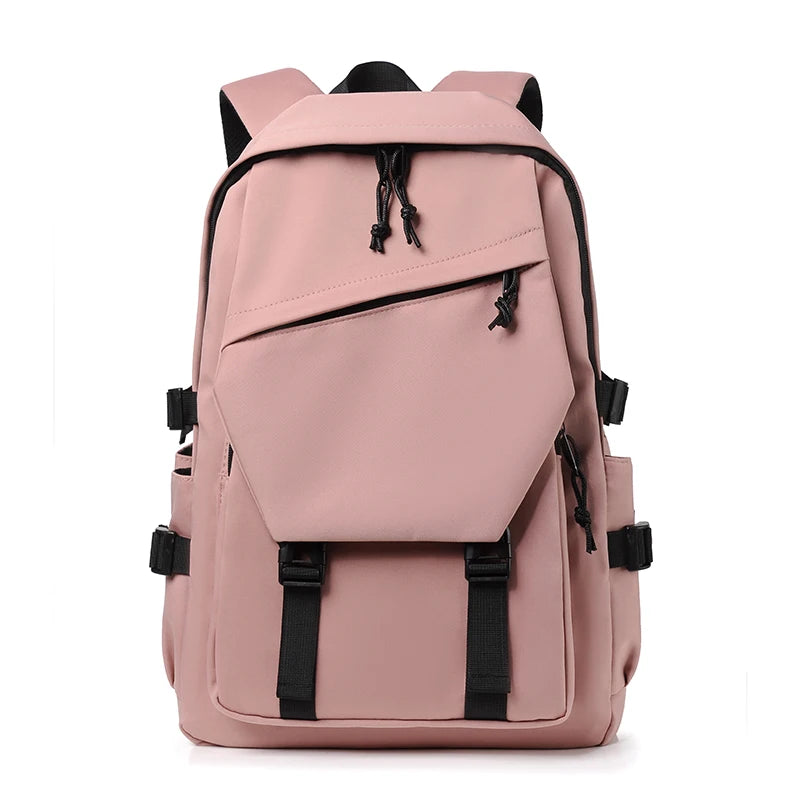 Simple Solid Color Travel Backpack