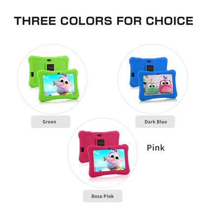 7-Inch Android Kids Tablet with Protective Case & Parental Controls