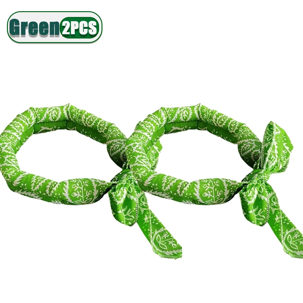Pet Cooling Ice Scarf – Reusable Summer Neck Wrap for Dogs & Cats
