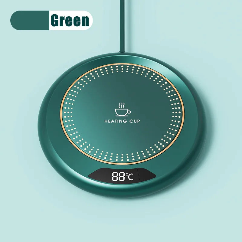 1Pc Thermostatic Heating Coaster USB Home Heating Coaster