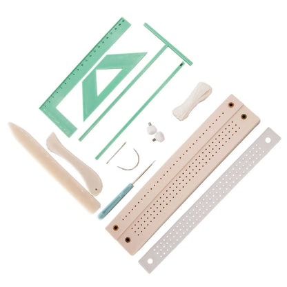 Bookbinding Ruler & Scrapbooking Tool Kit