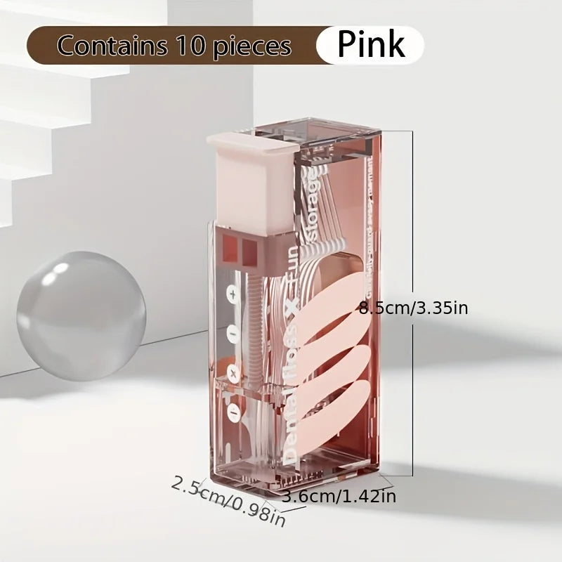 Portable Floss Dispenser with 10 Floss Picks