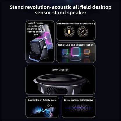 Magnetic Bluetooth Speaker Phone Stand