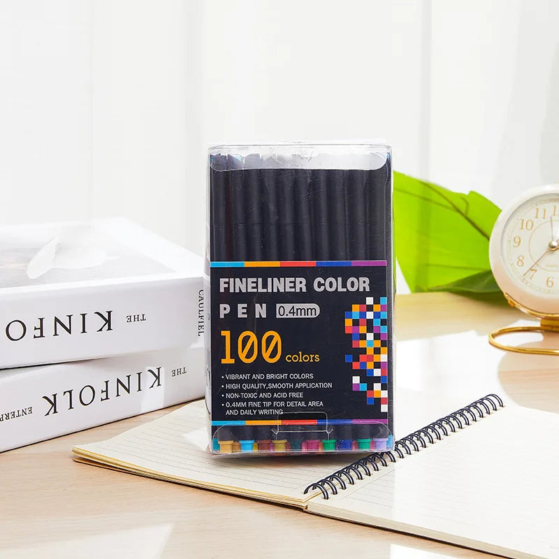 Colourful Line Drawing Pen Set