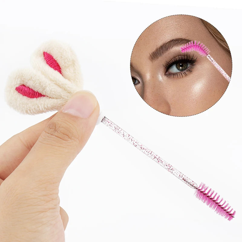 Tube Eyelash Brush Set