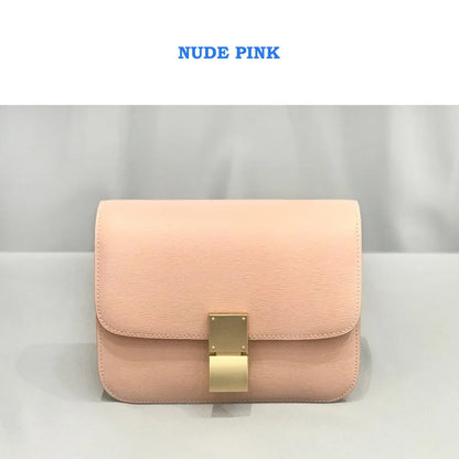 Retro Palm Texture Flap Messenger Bag