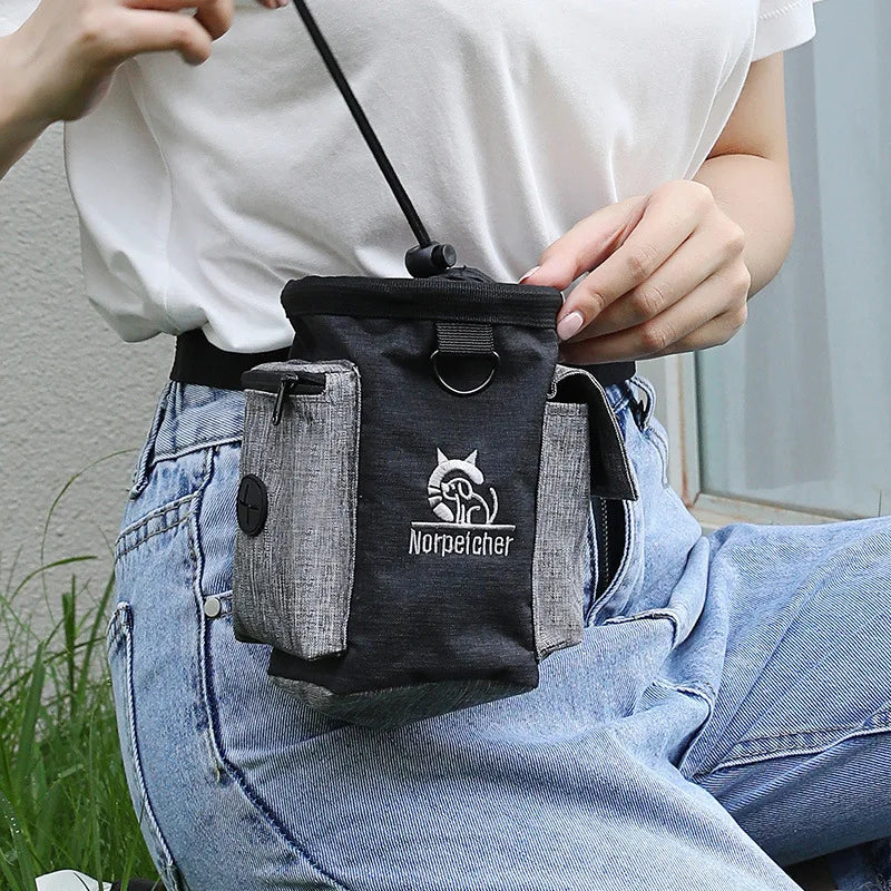 Pet Training Treat Pouch & Walking Waist Bag