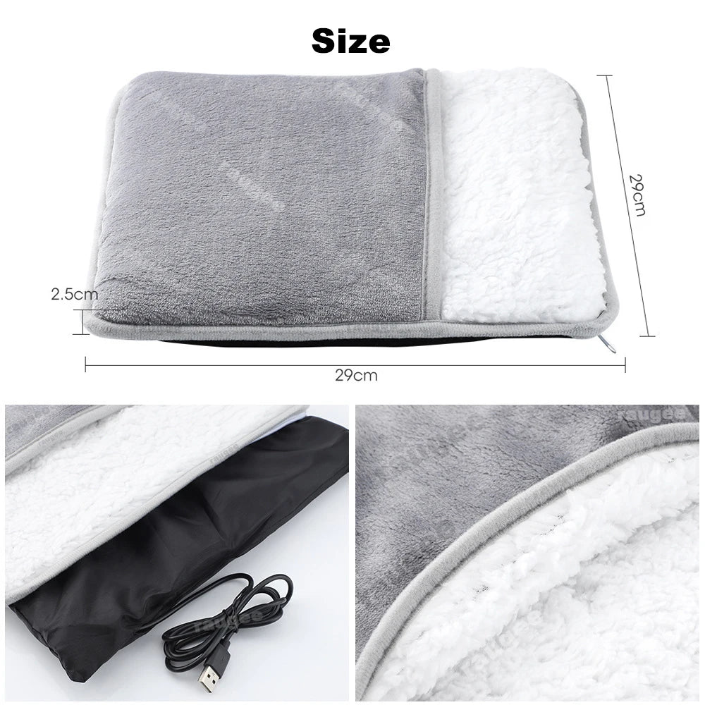 Soft Heated Foot Warmer Mat