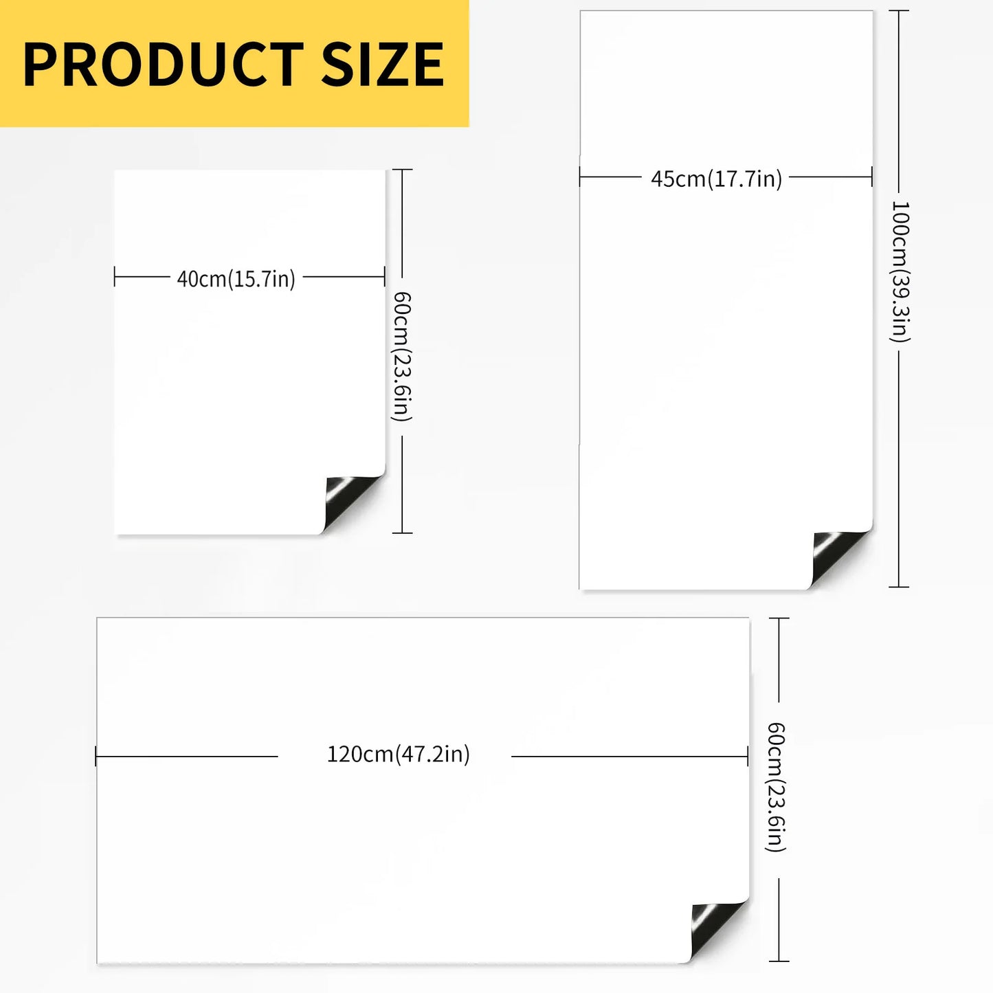 Magnetic Dry Erase Chalkboard Wall Sticker