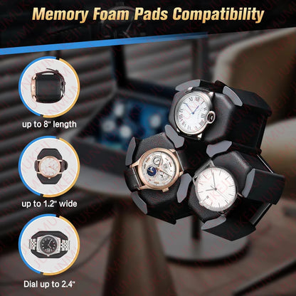 6 Slot Automatic Watch Winder Box