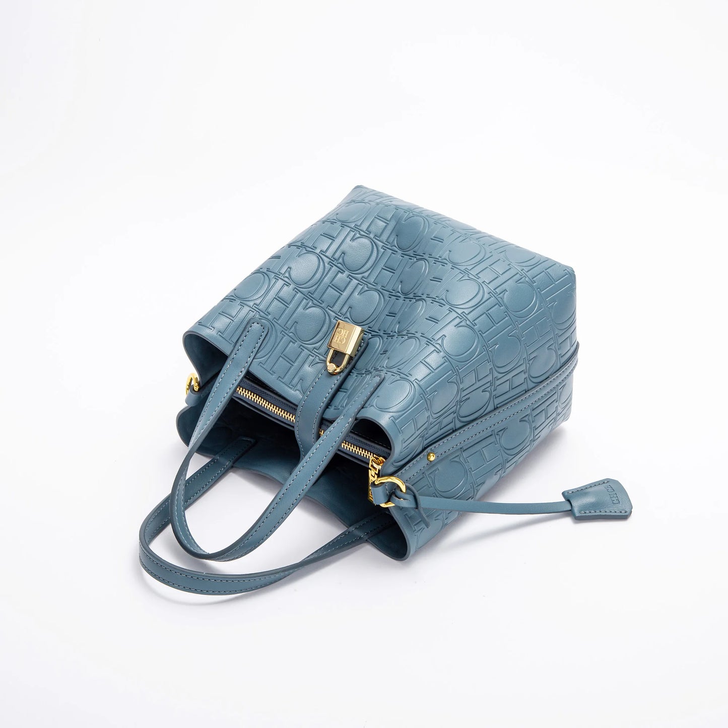 Elegant PU Leather Handbag & Matching Wallet Gift Set