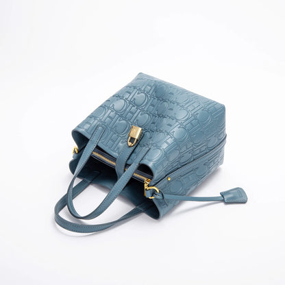 Elegant PU Leather Handbag & Matching Wallet Gift Set