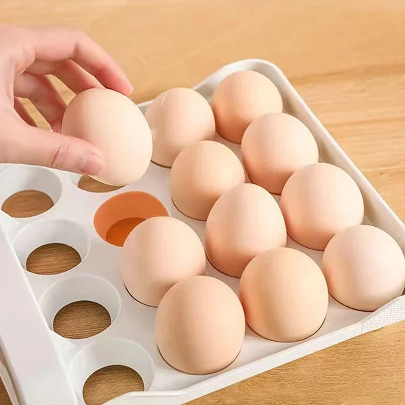 Stackable Refrigerator Egg Storage Drawer
