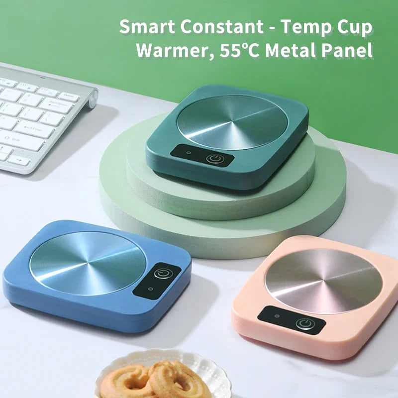 55°C Smart Cup Warmer with Metal Heating Plate