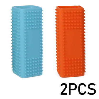 Pet Hair Removal Silicone Brush