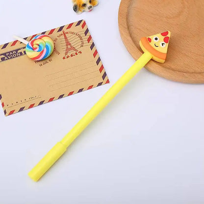 4PCS Kawaii Fast Food Gel Pen Set