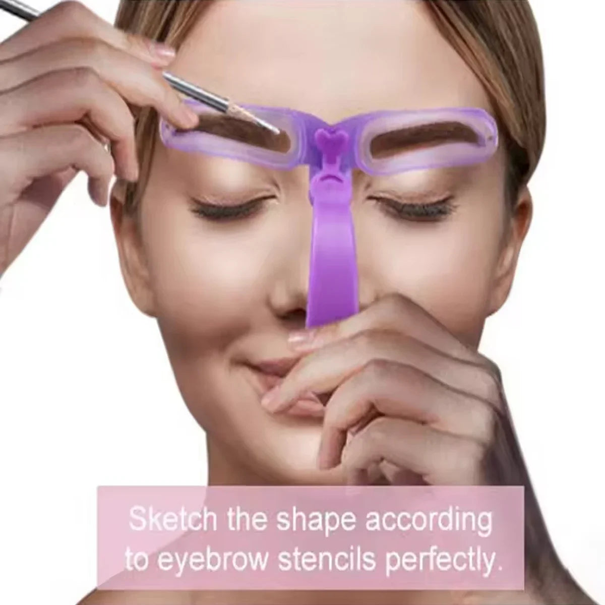 Reusable Eyebrow Stencil Set