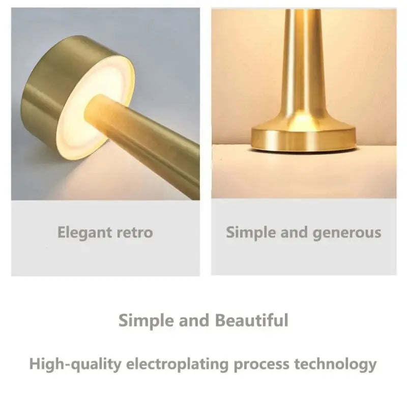 USB Rechargeable Touch LED Desk Lamp