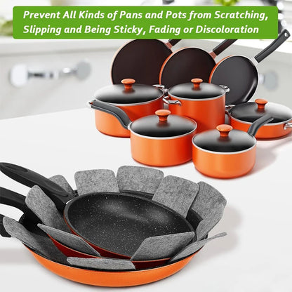 Felt Pot and Pan Protectors Set