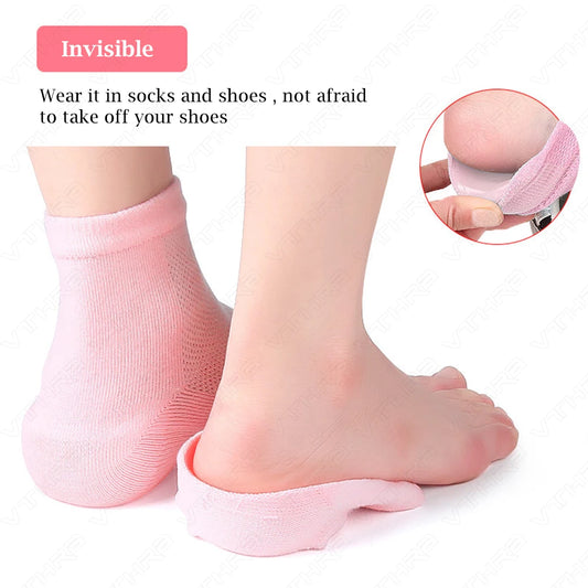 Invisible Height Increase Heel Inserts