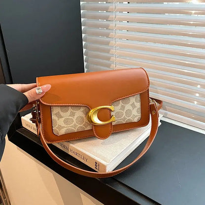 Classic Tabby Style Underarm Bag with Removable Straps