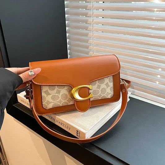 Classic Tabby Style Underarm Bag with Removable Straps