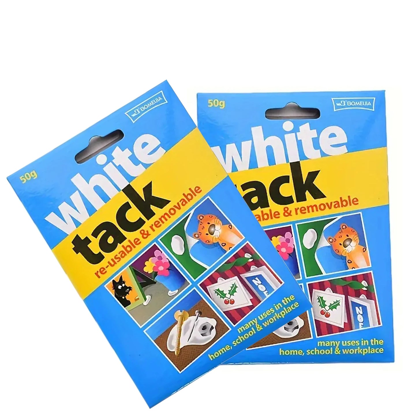 Reusable White Adhesive Tack Putty