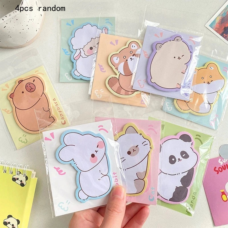 Cute Animal Sticky Notes