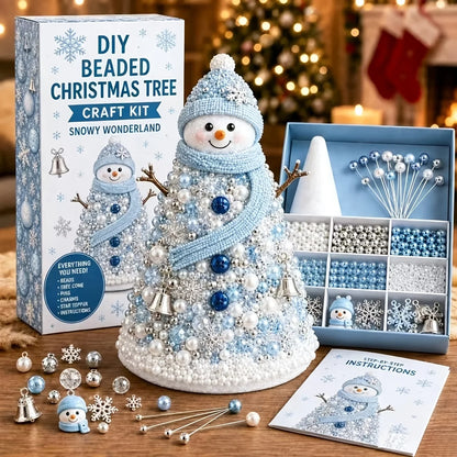 DIY Beaded Christmas Tree Craft Kit