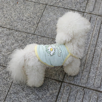 Lightweight Ice-Silk Feel Sleeveless Pet Shirt