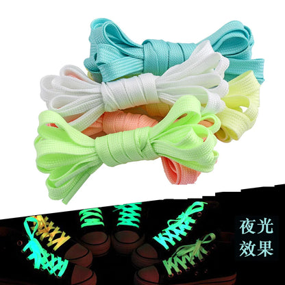 Luminous Flat Shoelaces